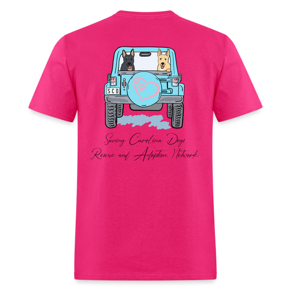 CD Jeep T-Shirt - fuchsia