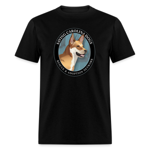 Saving Carolina Dogs Logo T-Shirt - heather black