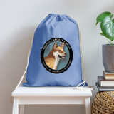 SCD Cotton Drawstring Bag - carolina blue