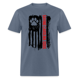 Distressed American Flag SCD T-Shirt - denim