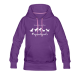 #squadgoals Women's Premium Hoodie - purple