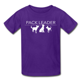 Pack Leader Ultra Cotton Youth T-Shirt - purple