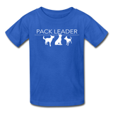 Pack Leader Ultra Cotton Youth T-Shirt - royal blue