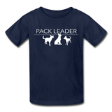 Pack Leader Ultra Cotton Youth T-Shirt - navy
