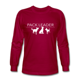 Pack Leader Long Sleeve T-Shirt - dark red