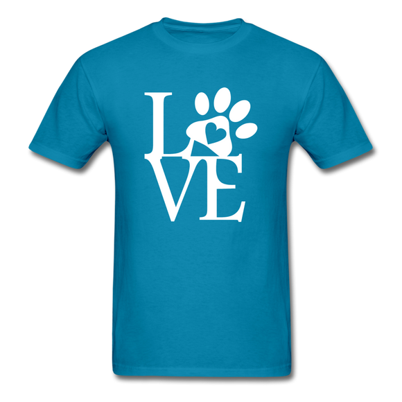 Love Unisex Classic T-Shirt - turquoise