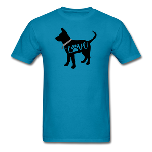 CD Puppy Love Unisex Classic T-Shirt - turquoise