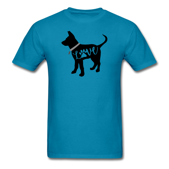 CD Puppy Love Unisex Classic T-Shirt - turquoise