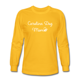 Carolina Dog Mom Long Sleeve T-Shirt - gold