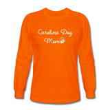 Carolina Dog Mom Long Sleeve T-Shirt - orange