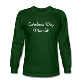 Carolina Dog Mom Long Sleeve T-Shirt - forest green
