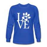 Love Long Sleeve T-Shirt - royal blue