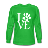 Love Long Sleeve T-Shirt - bright green