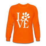 Love Long Sleeve T-Shirt - orange