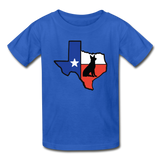 Deep in the Heart of Texas Ultra Cotton Youth T-Shirt - royal blue