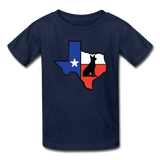 Deep in the Heart of Texas Ultra Cotton Youth T-Shirt - navy