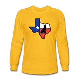 Deep in the Heart of Texas Long Sleeve T-Shirt - gold