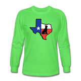 Deep in the Heart of Texas Long Sleeve T-Shirt - kiwi