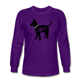 CD Puppy Love Long Sleeve T-Shirt - purple