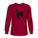 CD Puppy Love Long Sleeve T-Shirt - dark red