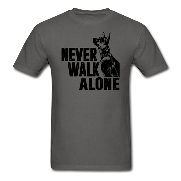 Never Walk Alone T-Shirt - charcoal