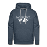 Pack Leader Men's Premium Hoodie - heather denim
