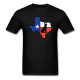 Deep in the Heart of Texas Unisex Classic T-Shirt - black
