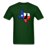 Deep in the Heart of Texas Unisex Classic T-Shirt - forest green