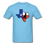 Deep in the Heart of Texas Unisex Classic T-Shirt - aquatic blue
