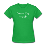 Carolina Dog Mom Unisex Classic T-Shirt - bright green