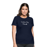 Carolina Dog Mom Unisex Classic T-Shirt - navy