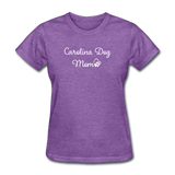 Carolina Dog Mom Unisex Classic T-Shirt - purple heather
