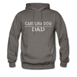 Carolina Dog Dad Men's Hoodie - asphalt gray