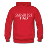 Carolina Dog Dad Men's Hoodie - red