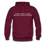 SCD Rescue with Signature Ear Design Hoodie - burgundy