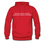 SCD Rescue with Signature Ear Design Hoodie - red