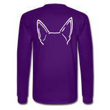 SCD Rescue T-Shirt with Signature Ear Design - purple