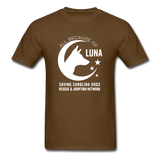 All Because of Luna T-Shirt - brown