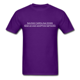 SCD Rescue with Signature Ears T-Shirt - purple