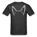 SCD Rescue with Signature Ears T-Shirt - heather black