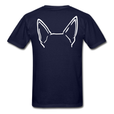 SCD Rescue with Signature Ears T-Shirt - navy