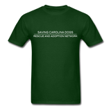 SCD Rescue with Signature Ears T-Shirt - forest green