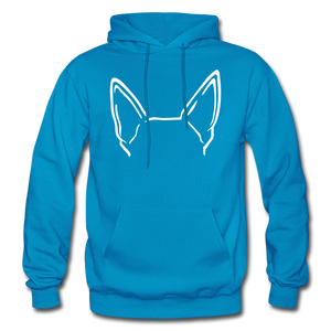 Signature Ears Hoodie - turquoise