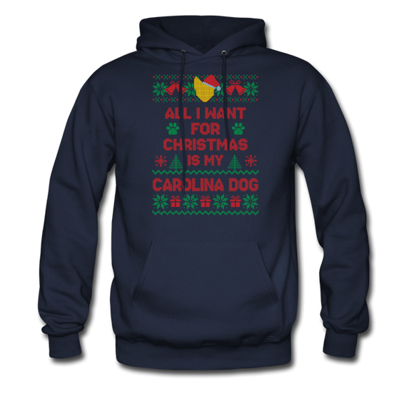 All I want for Christmas is my Carolina Dog Hoodie - navy