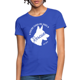 Saving Carolina Dogs Est 2013 Women's Fitted T-Shirt - royal blue