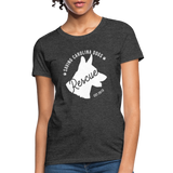 Saving Carolina Dogs Est 2013 Women's Fitted T-Shirt - heather black