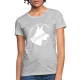 Saving Carolina Dogs Est 2013 Women's Fitted T-Shirt - heather gray