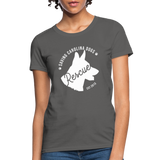 Saving Carolina Dogs Est 2013 Women's Fitted T-Shirt - charcoal