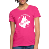 Saving Carolina Dogs Est 2013 Women's Fitted T-Shirt - fuchsia