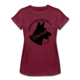 Saving Carolina Dogs Est 2013 Women's Relaxed Fit T-Shirt - burgundy